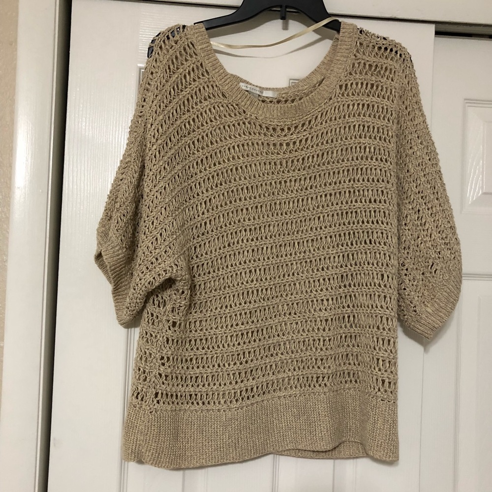 3/$10 LC by Lauren Conrad Mesh Shirt Sz L